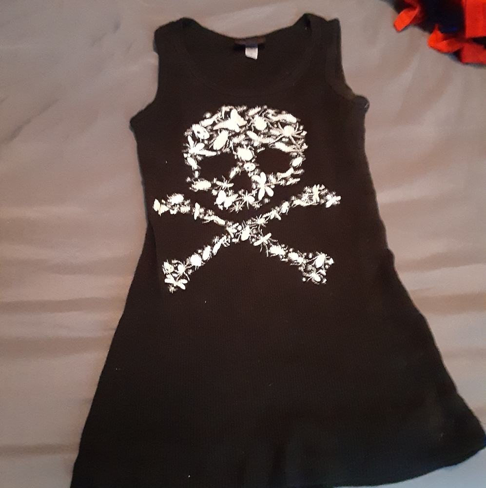 Skull tank from Rocksteady clothing